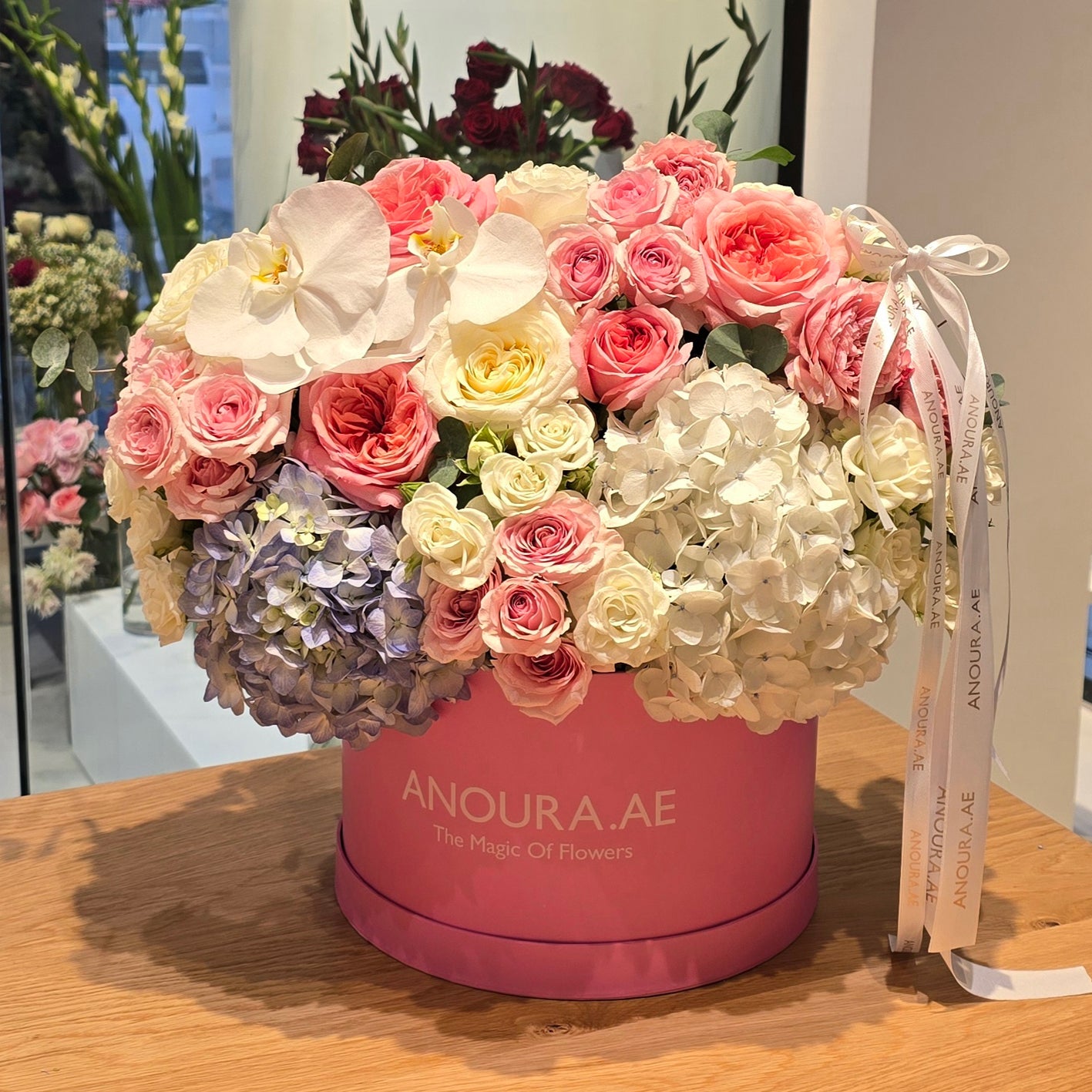 Roses and Hydrangeas Harmony