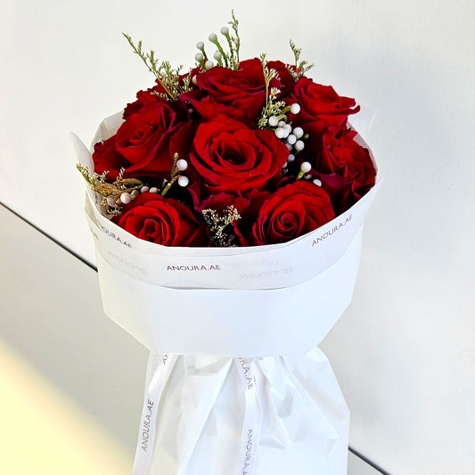 9 Red Roses