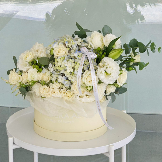 Lemon White Bloom Box