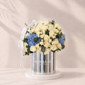 Blue Harmony Rose & Hydrangea Flower Box