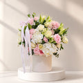 Blush Haven Rose & Lily Flower Box