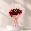 Crimson Romance Red Rose Bouquet