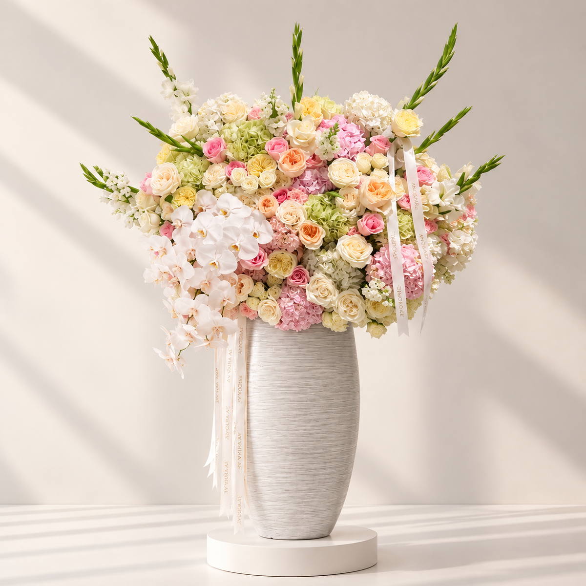 Grand Pastel Luxury Vase Arrangement