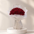 Grand Scarlet Red Rose Bouquet