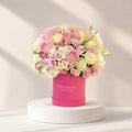Pink Charm Rose & Hydrangea Flower Box