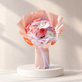 Pink Elegance Orchid & Rose Bouquet
