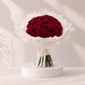 Classic Romance Red Rose Bouquet