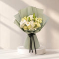 Peaceful Tribute White Sympathy Bouquet