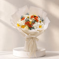 Sunset Glow Hydrangea & Rose Bouquet