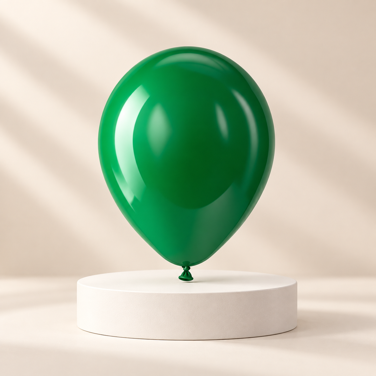 1 Green Helium Balloon