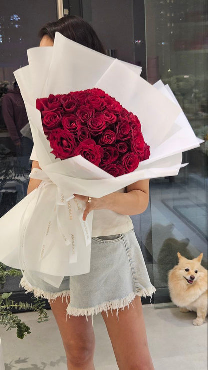 50 Red Roses