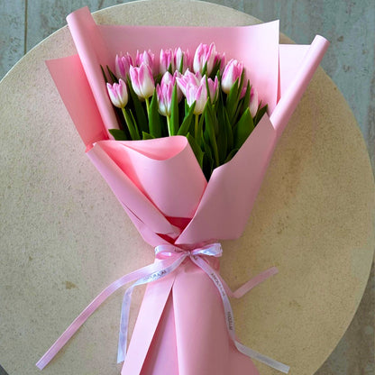 20 Pink Tulips